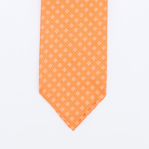 Orange geometric pattern...