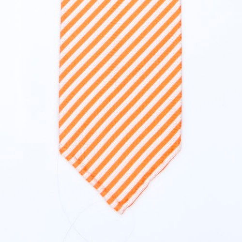 Orange and white stripe...