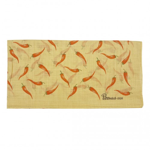 Bandana con motivo giallo