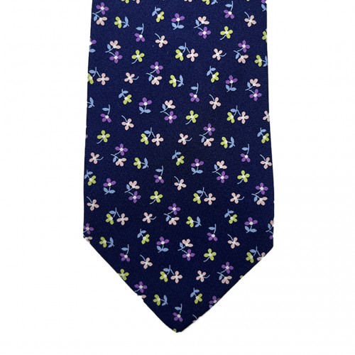 Blue Flower Pattern Printed...