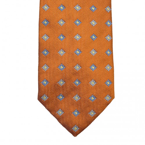 Orange Geometric Pattern...