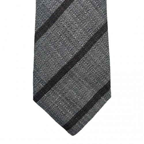 Grey and Brown Stripe...